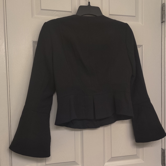 WHBM Bell-Sleeve Peplum Jacket 🖤 (4P) - Picture 7 of 14